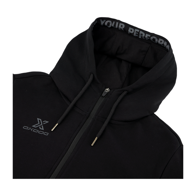 SUDADERA SEATTLE ZIP Negro