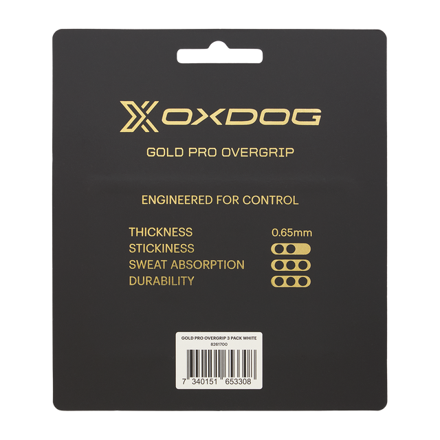 GOLD PRO OVERGRIP (x3)