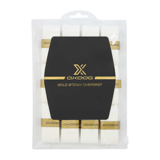 GOLD STICKY OVERGRIP (x12)