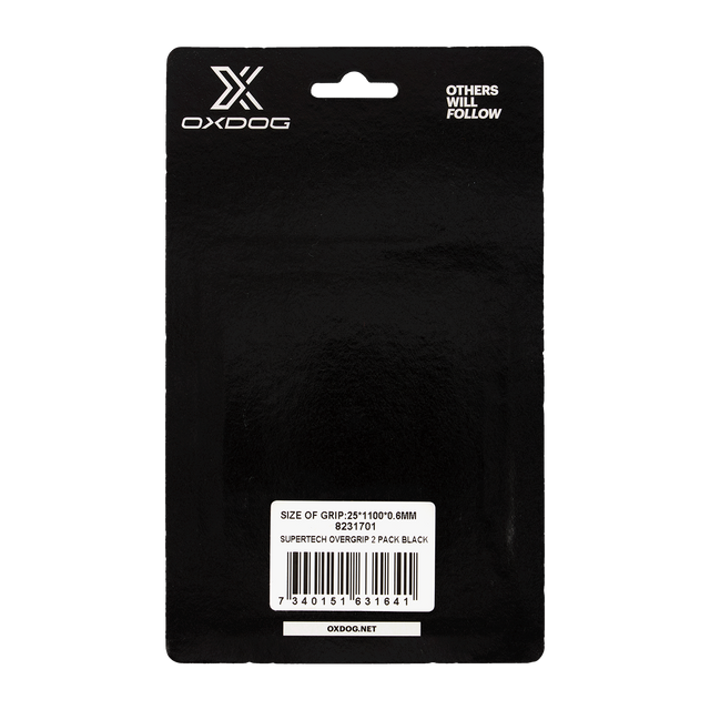 SUPERTECH OVERGRIP Negro (x2)
