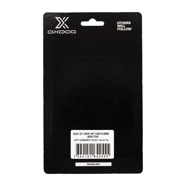 OPTI OVERGRIP Amarillo (x3)