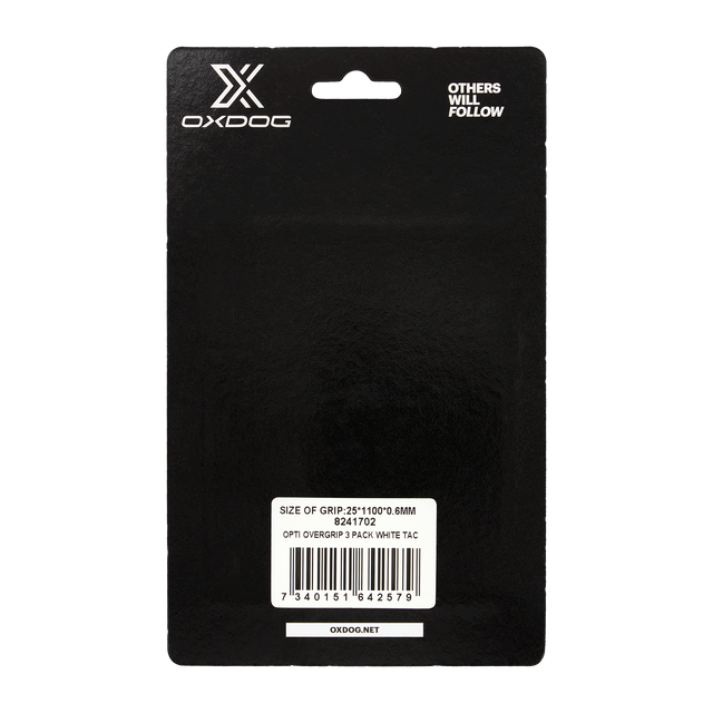 OPTI OVERGRIP Blanco (x3)