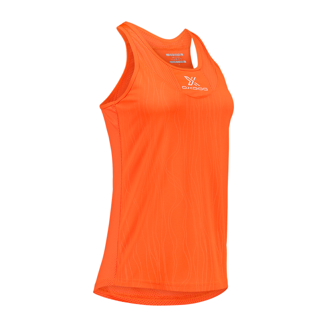 CAMISETA TIEBREAK MUJER Naranja