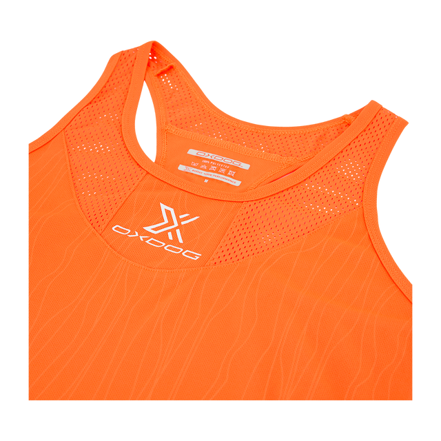 CAMISETA TIEBREAK MUJER Naranja