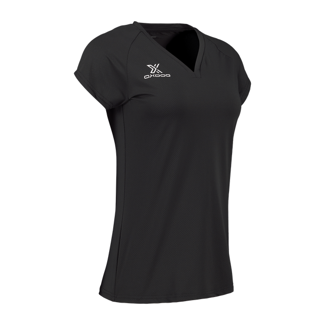 CAMISETA DELTA MUJER Negro