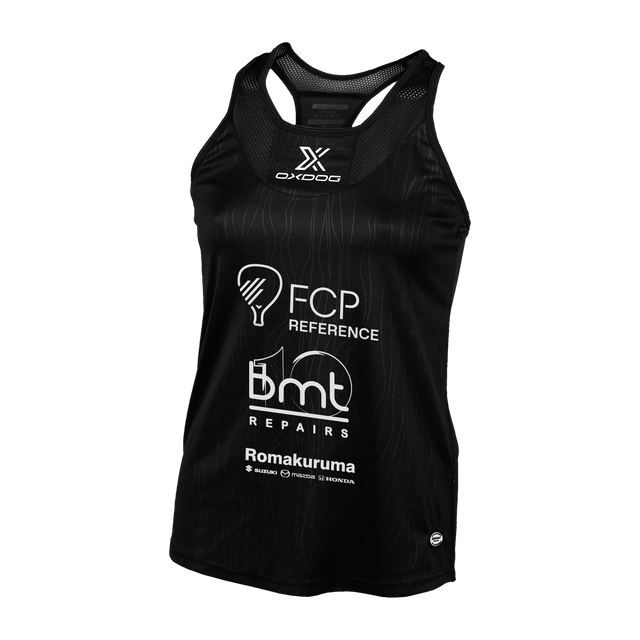 CAMISETA NOA CÁNOVAS TIEBREAK MUJER Negro