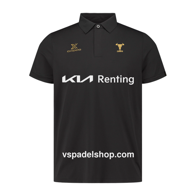 POLO LUCAS CAMPAGNOLO DELTA Negro/Oro
