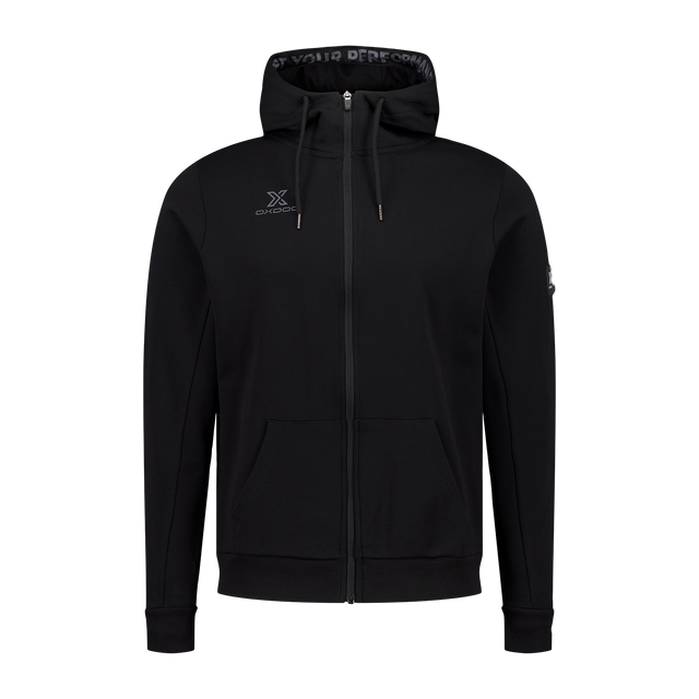 SUDADERA SEATTLE ZIP Negro