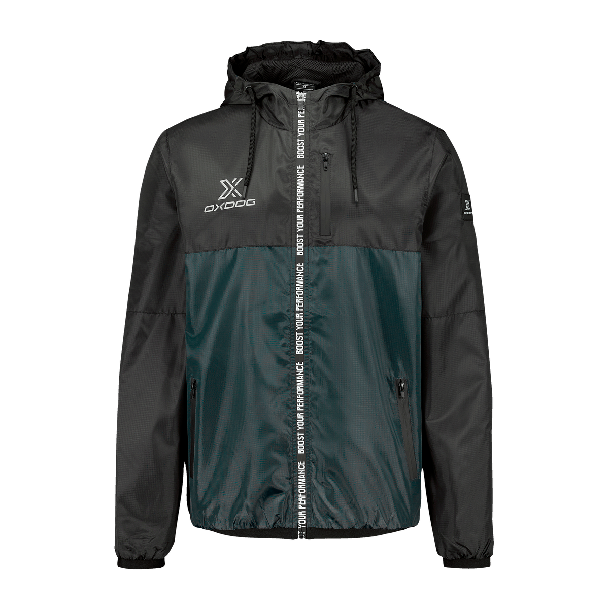 OXDOG Padel || BOOST LIGHT JACKET Black/Grey