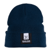 Patch beanie blue