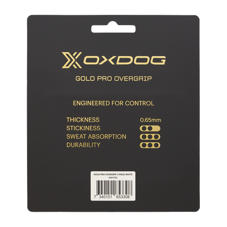 GOLD PRO OVERGRIP (x3)