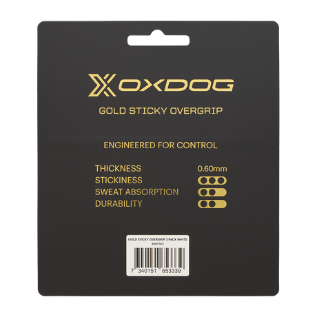 GOLD STICKY OVERGRIP (x3)