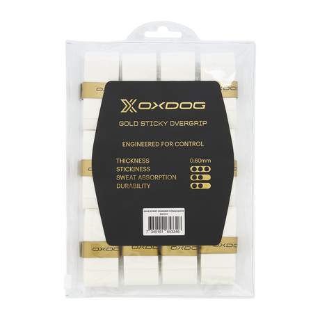 GOLD STICKY OVERGRIP (x12)