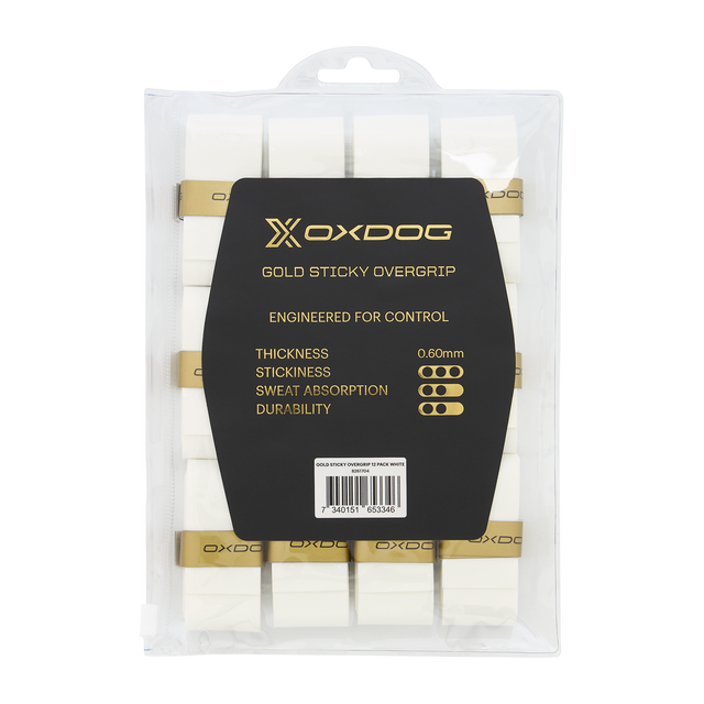 GOLD STICKY OVERGRIP (x12)