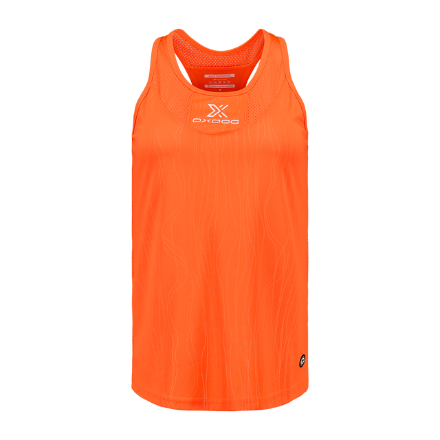 CAMISETA TIEBREAK MUJER Naranja