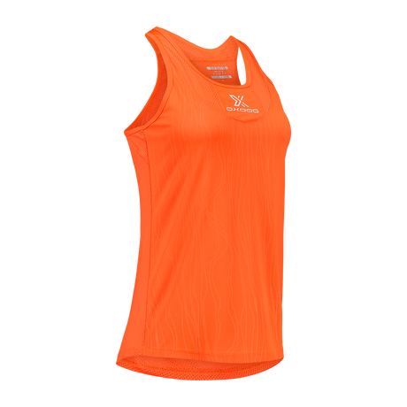 CAMISETA TIEBREAK MUJER Naranja
