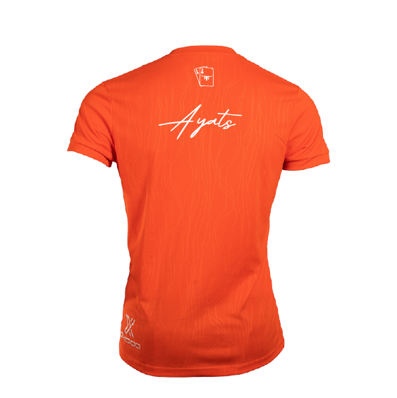 Camiseta Avenger Naranja Arnau Ayats 2024