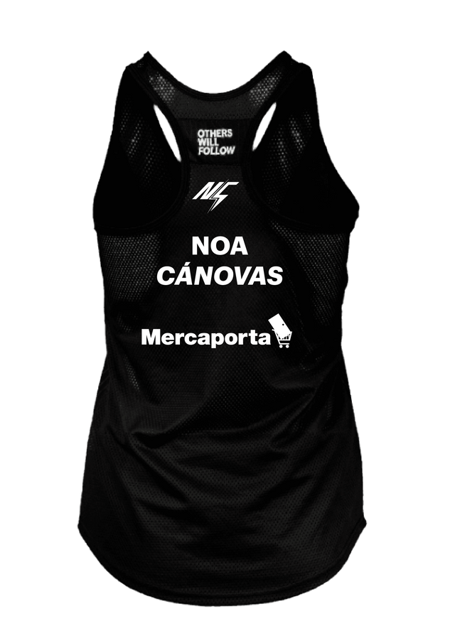 Camiseta TieBreak Negra Noa Cánovas