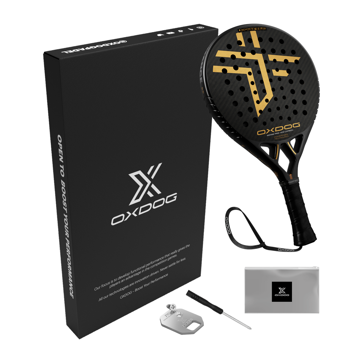 Review de Oxdog Sense Pro Classics 2026 Oxdog Sense Pro Classics 2026 - Oxdog Palas para pádel, vista completa del producto