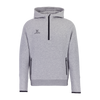 X HALF-ZIP HOODIE Grey Melange